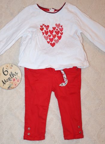 Ensemble t-shirt et pantalon Obaïbi 6 mois