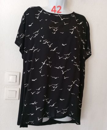 Blouse été longueur dos femme 42