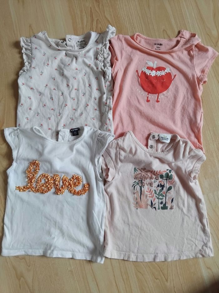 Lot 4 tshirts