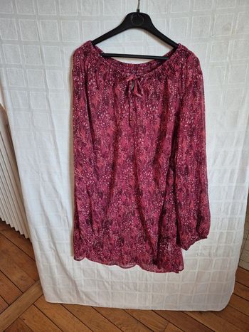 blouse multicolore taille 54