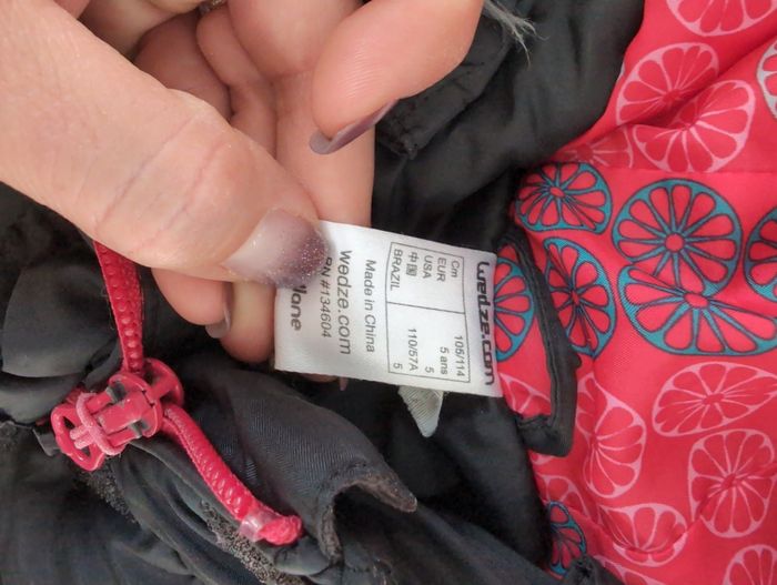 Blouson de ski 5 ans - photo numéro 5