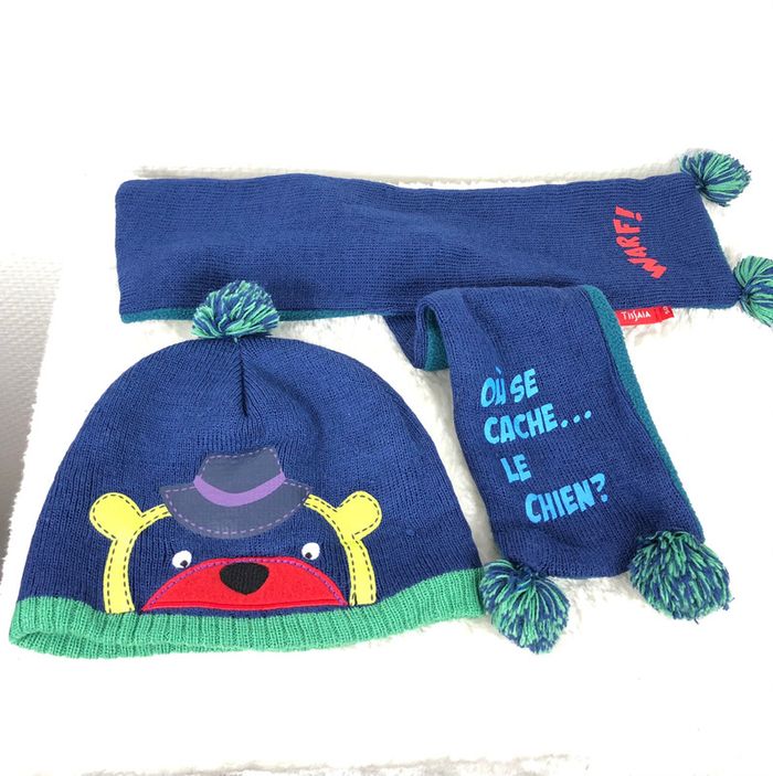 🌾 lot écharpe + Bonnet en TBE 🌾