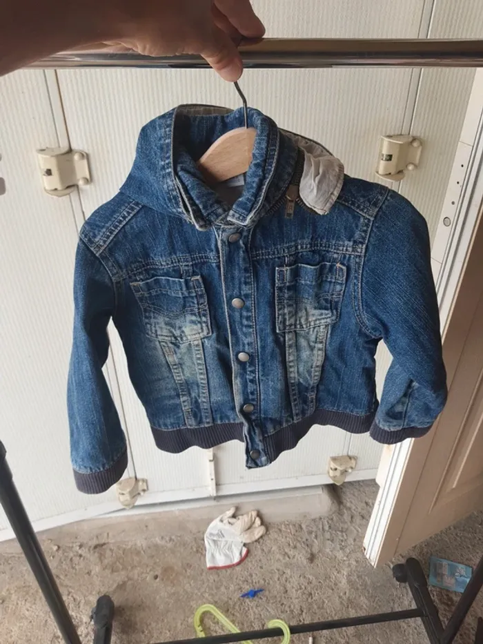 Veste en jeans 4ans - photo numéro 2