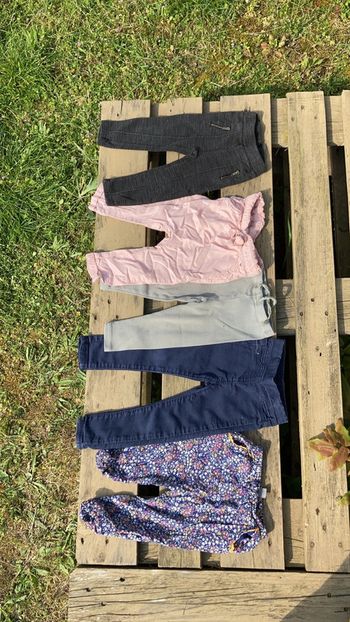 Lot 4 pantalons 2 ans filles