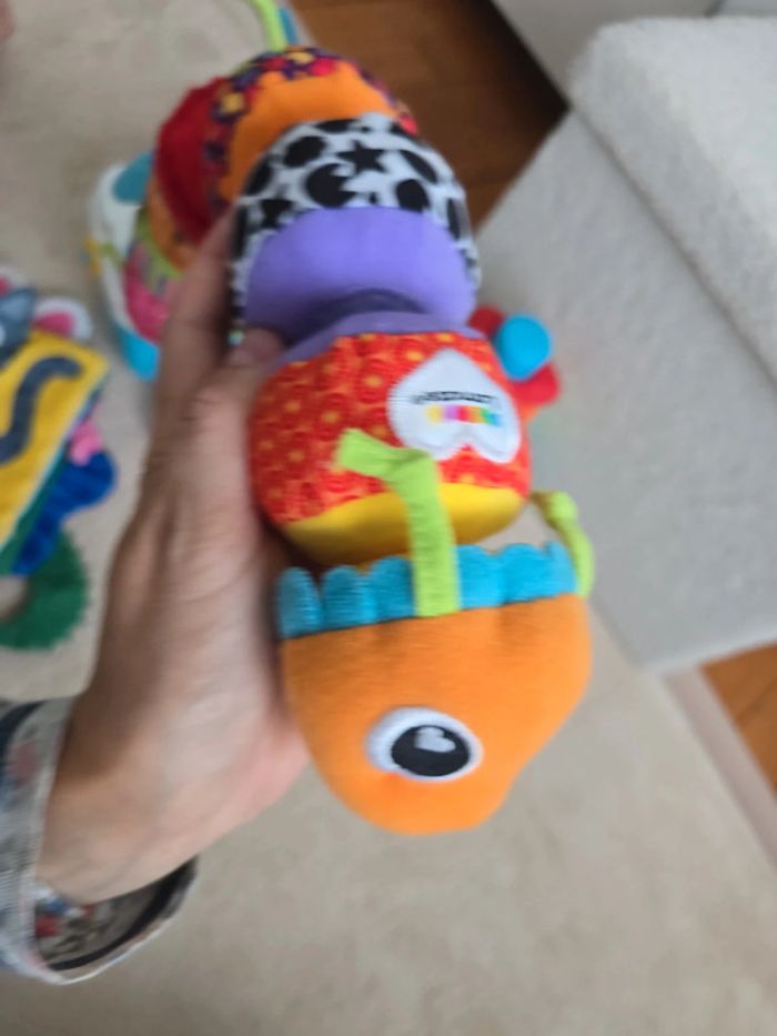 Lot jouets eveil bébé peluche musical jeux sensoriels et encastrement - photo numéro 10