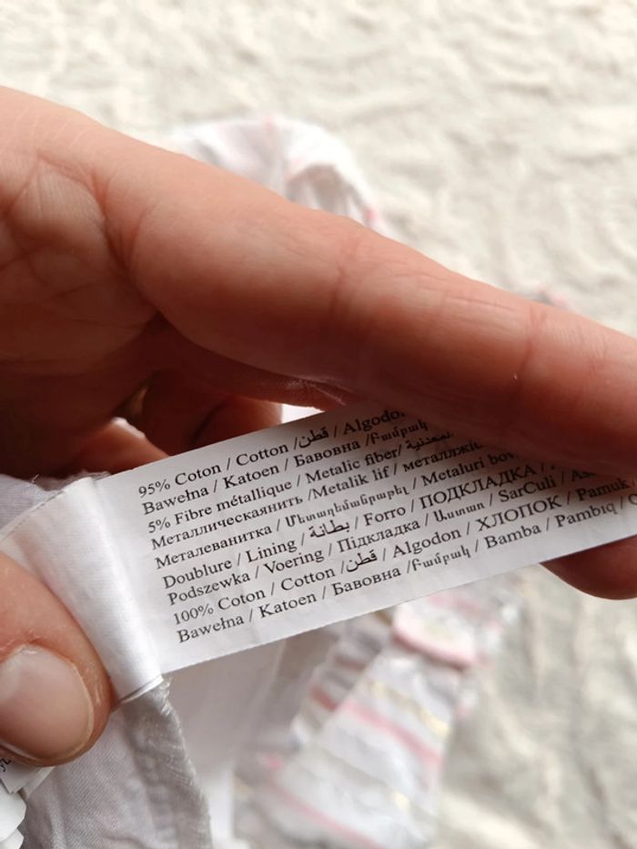 Robe de fête anniversaire mariage Noël Fille 12 mois Tao - photo numéro 9