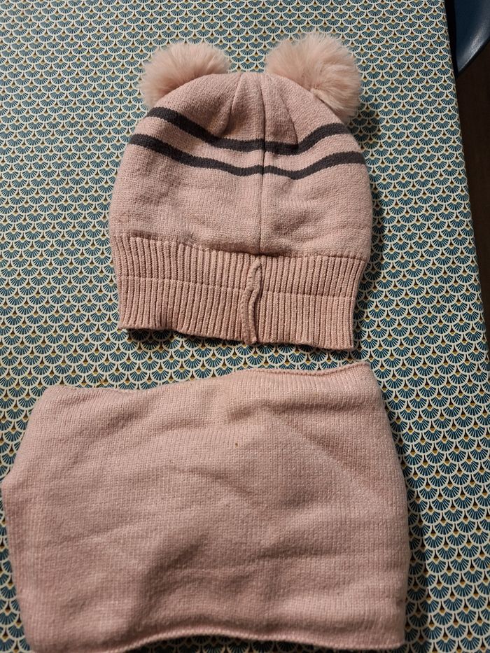 Ensemble bonnet et tour de cou - photo numéro 2