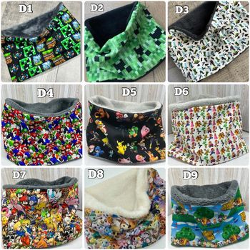 Snood enfant Minecraft onepiece taille au choix