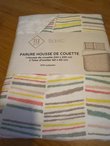 Parure housse de couette 