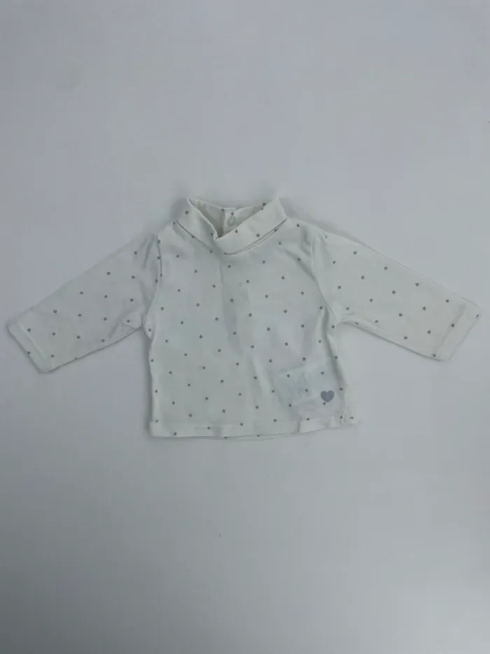 Tee-shirt manches longues - Obaibi - 1 mois (53cm)