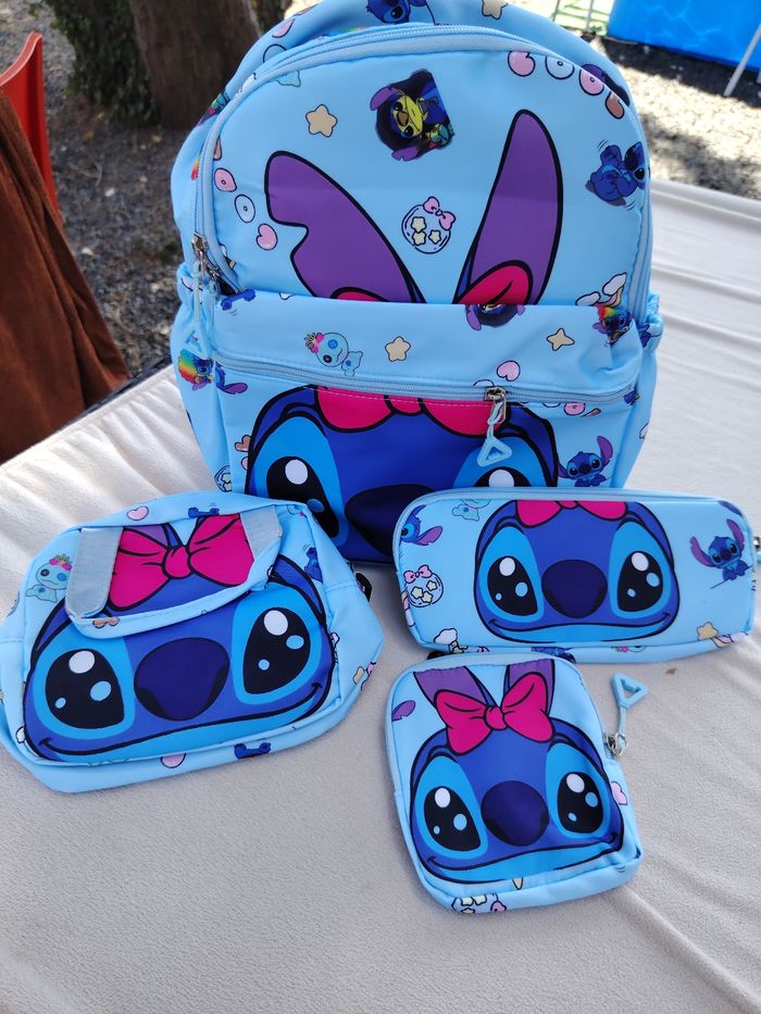 Sac école stitch - photo numéro 2