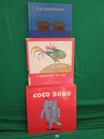 Lot 3 livres pour enfants 