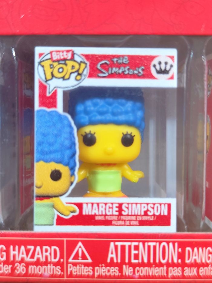 Lot 2 Boîtes Bitty Pop! The Simpsons - 8 Figurines dont 2 CHASE - photo numéro 8