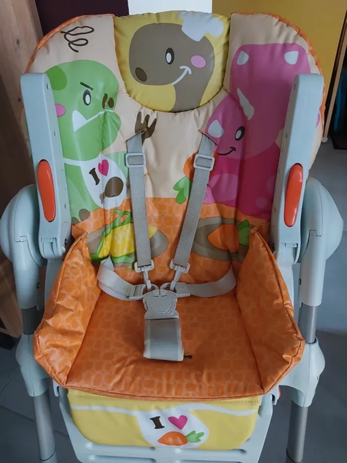 Chaise haute chicco polly 2en1 - photo numéro 5