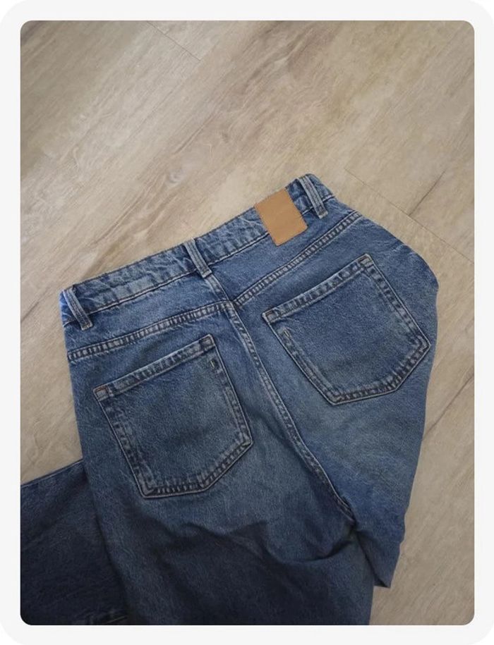 Jeans Zara bleu taille M - photo numéro 3