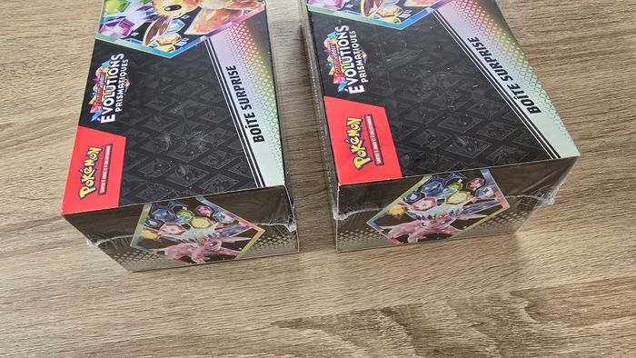 Lot de 2 Pokémon Evolutions Prismatiques EV8.5 Boîte surprise [NEUF] - photo numéro 3