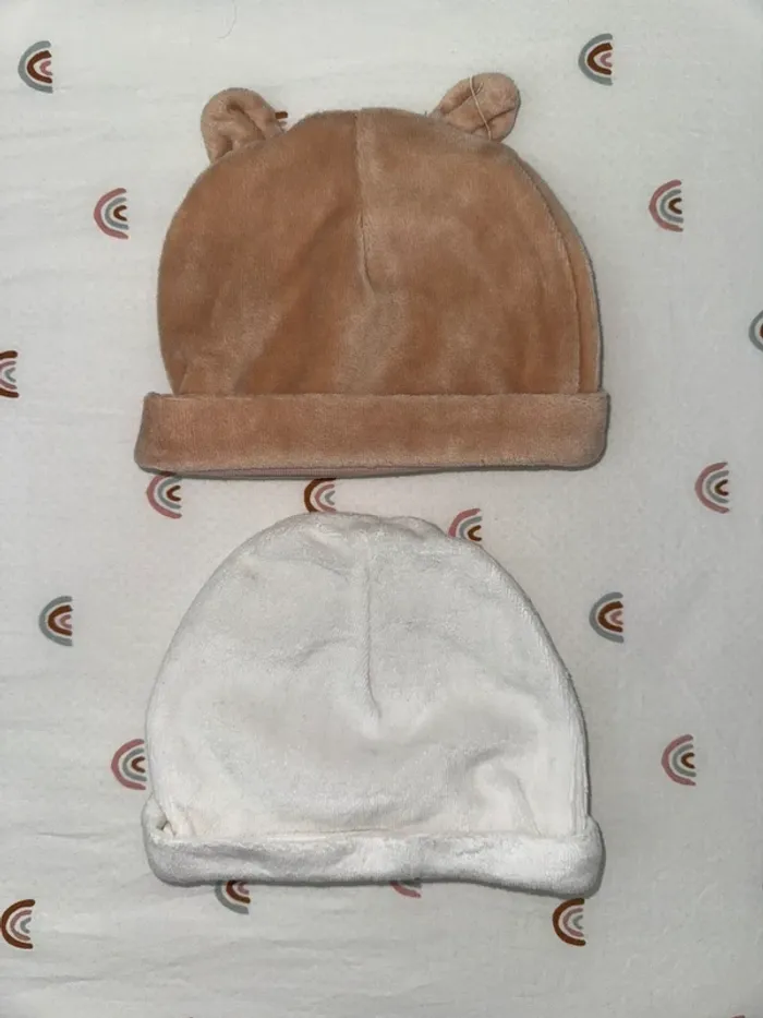 2 bonnets polaire - photo numéro 2