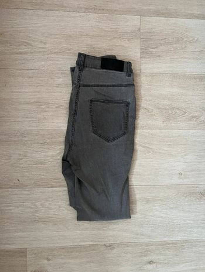 Jean slim taille haute femme gris Noisy May Callie taille W30 L32 - photo numéro 4