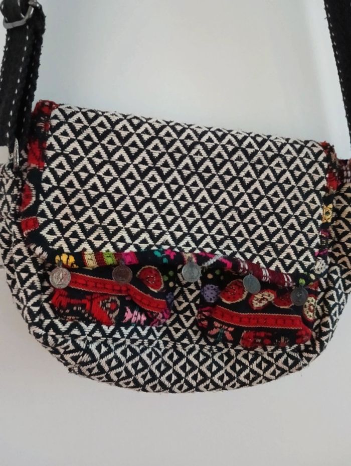 Sac bandoulière ethnique nature et Découvertes - photo numéro 2