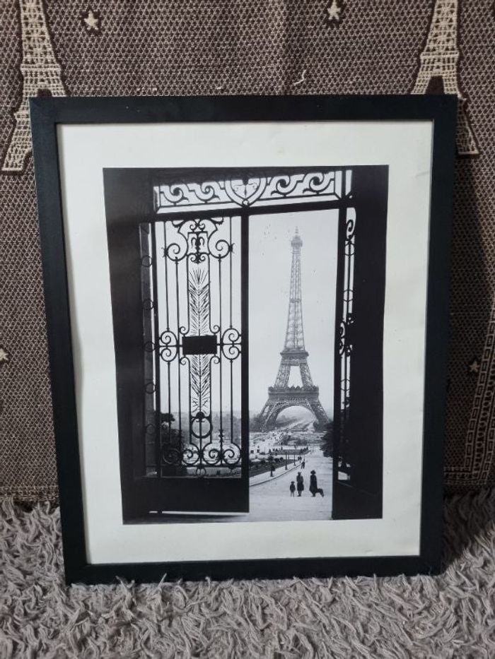 Tableau paysage de Paris vintage - photo numéro 1