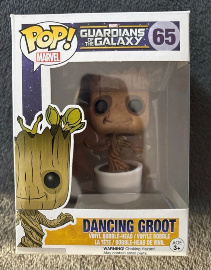 Figurine Pop Dancing Groot boîte 65 - photo numéro 2