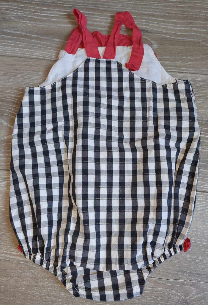 Salopette short Disney Baby 12 mois - photo numéro 2