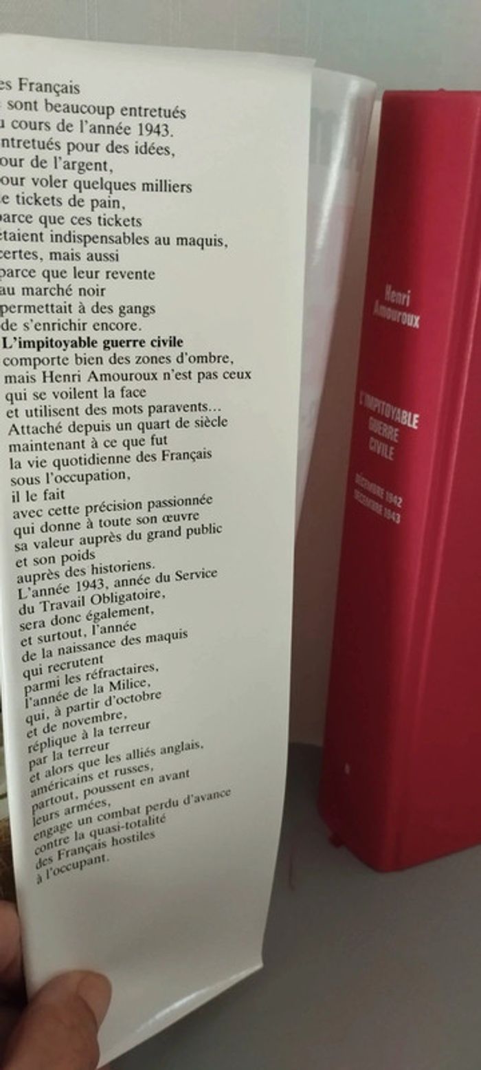 L'impitoyable guerre civile Henry Amouroux - photo numéro 2