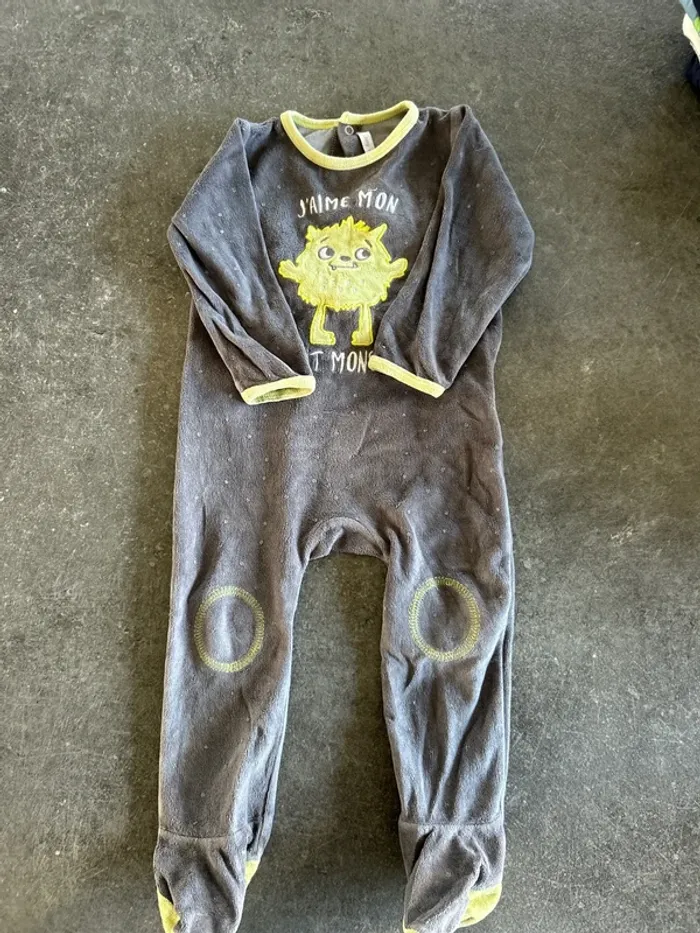 Pyjama hiver 24 mois