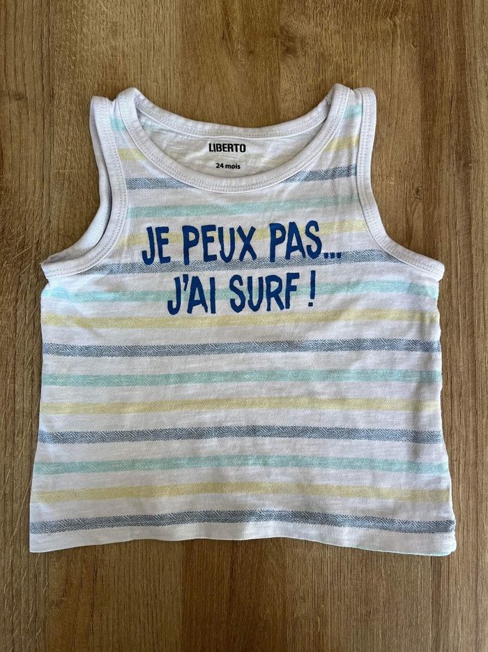 Débardeur bébé garçon