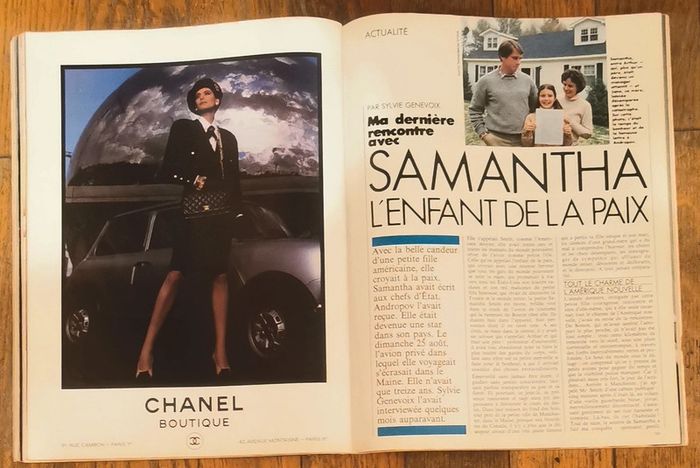 Ancien magazine Madame figaro 1985 N°12758 vintage - photo numéro 15