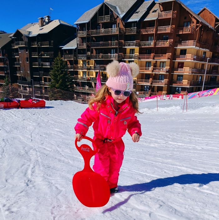 Combinaison ski poivre rose 4ans - photo numéro 5