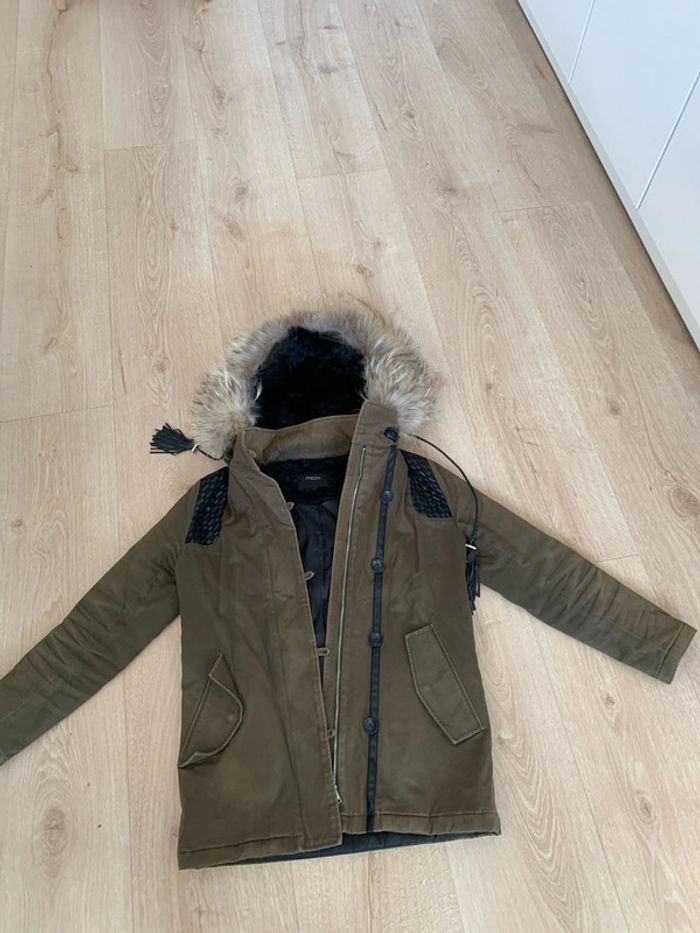 Manteau kaki Maje 36
