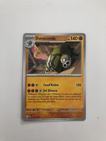 Carte Pokémon dunaconda