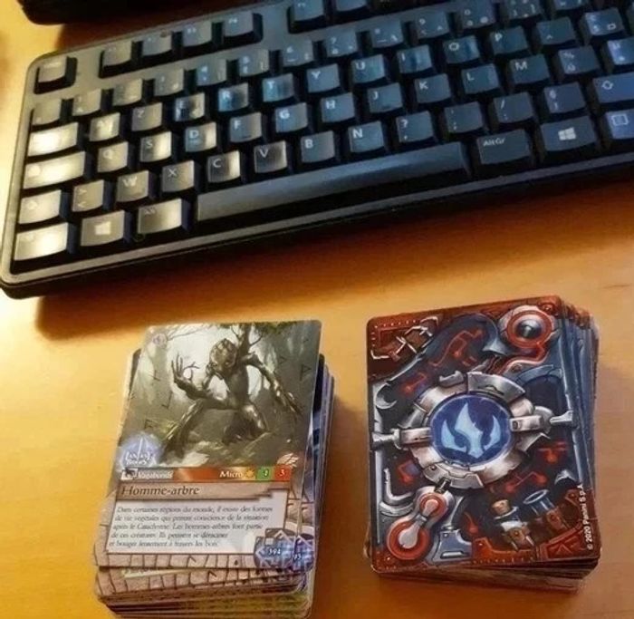 Lot de 5 cartes panini Fantasy Riders série 1 - 2019