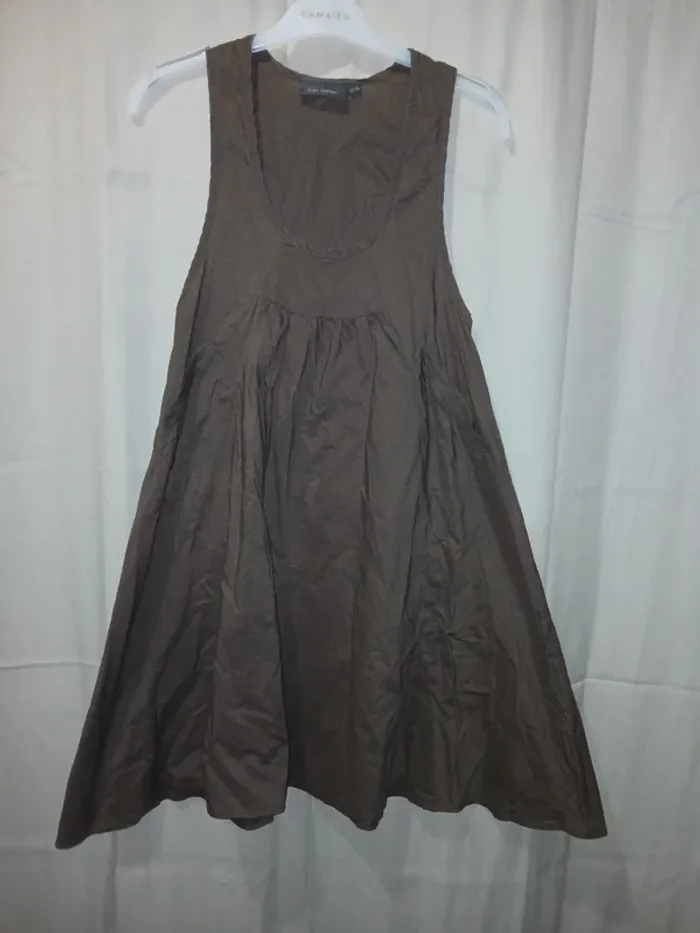 🩷 Robe babydoll marron Kiabi Woman - Taille 34/36. - photo numéro 2