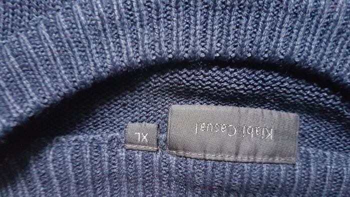 Pull homme 44-46 marine Kiabi - photo numéro 2