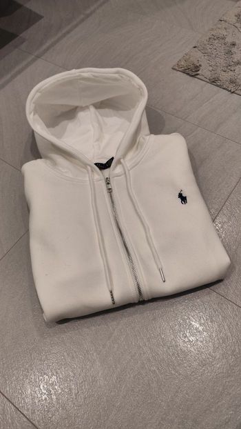 Zip Hoodie Polo Ralph Lauren Blanc - Taille M