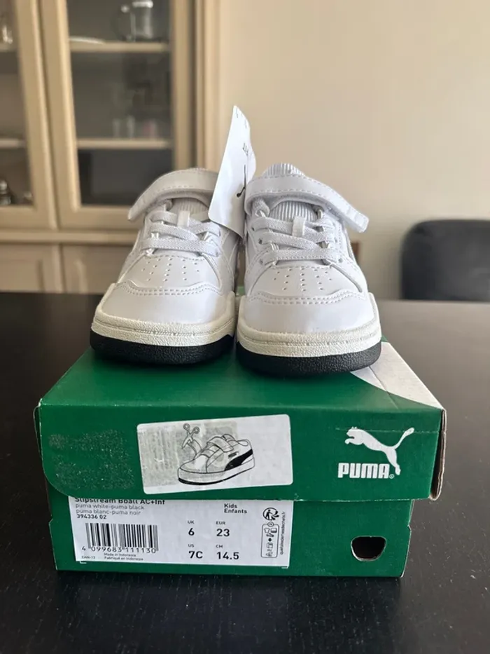 Baskets Puma Slipstream Bball enfant – neuves T.23 - photo numéro 4