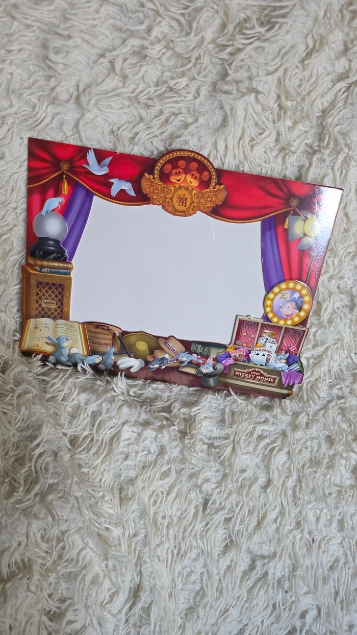 Cadre photo disney meet mickey mouse 15 x 20 disneyland paris