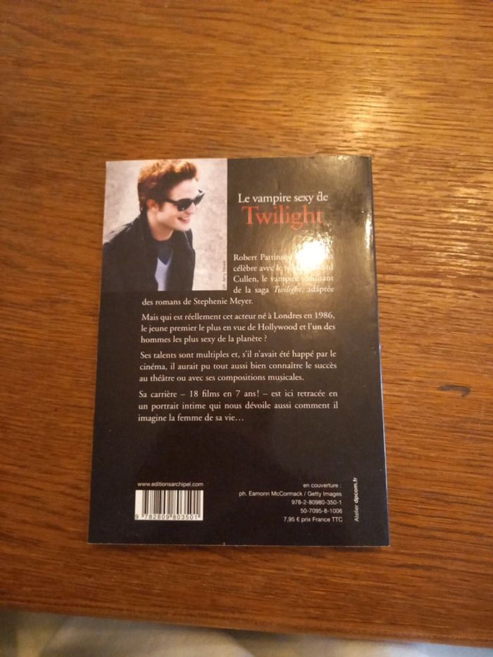 Livre Robert Pattinson - photo numéro 2