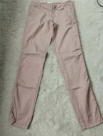 Pantalon chino rose Promod 36