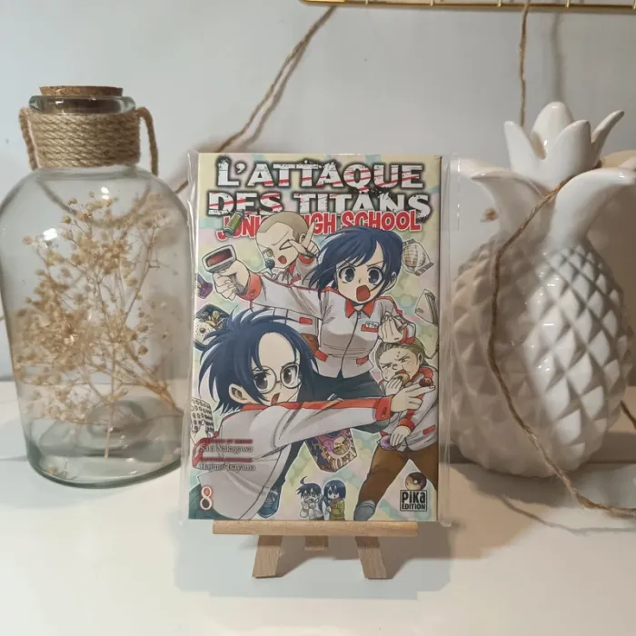 Manga l'attaque des titans junior high school tome 8