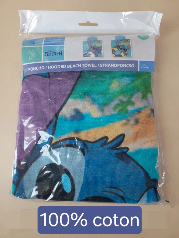 🌺Neuf🌺 cape de bain Stitch
