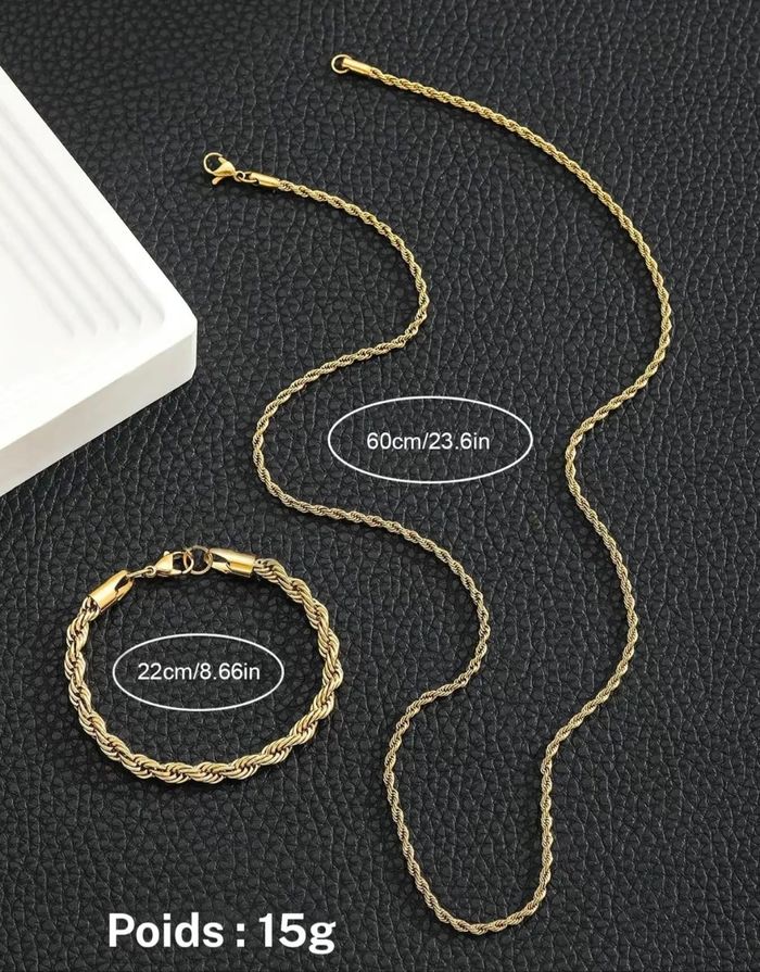 Collier et bracelet - photo numéro 3