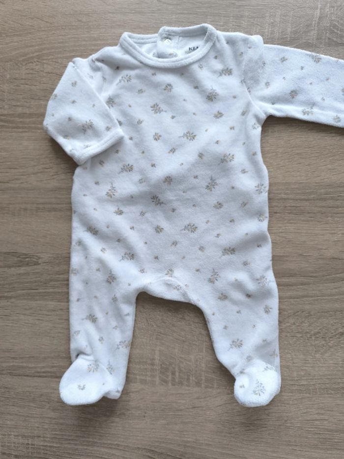 Pyjama fleuri 3 mois kiabi