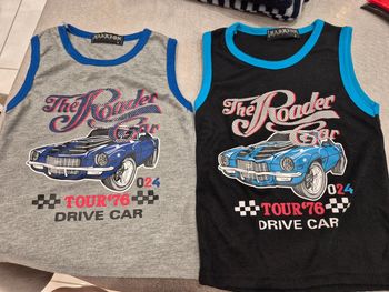 Lot de 2 Tee-shirts sans manche