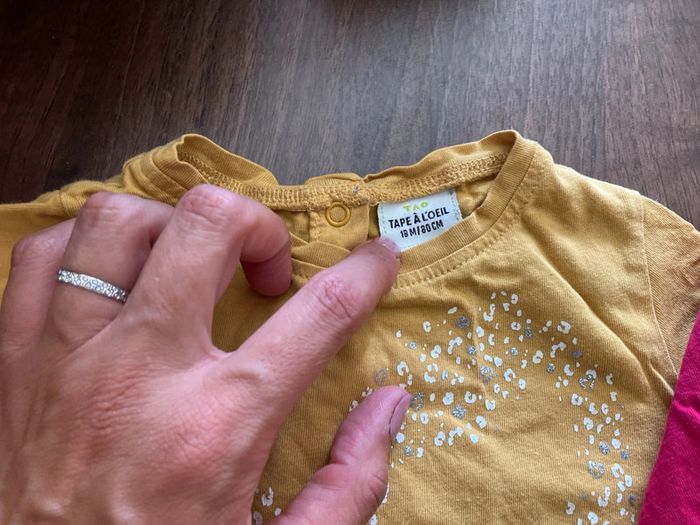 Lot 4 tshirts ml 18 mois - photo numéro 2