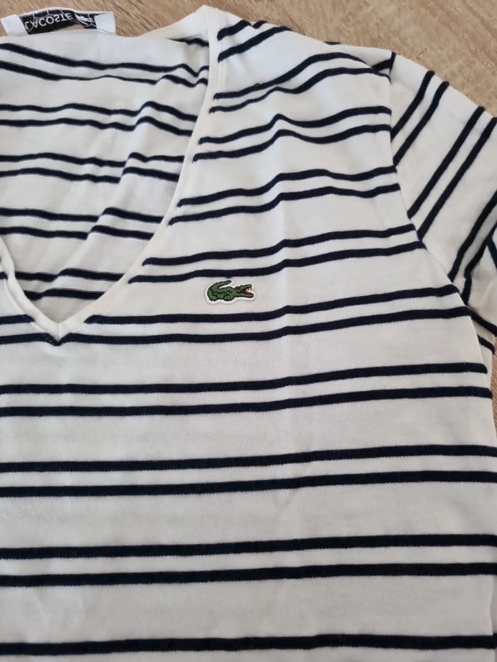 Tee shirt lacoste - photo numéro 2