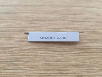 Cache memory card M-8 pièce détachée console Sony Playstation 1 PS1 Slim SCPH-102 #A27