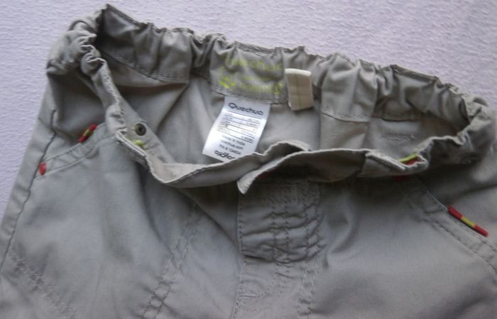 Pantalon beige Quechua garçon long ou -short - photo numéro 5